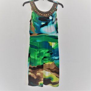 Bisou Bisou Jewel Collared Dress